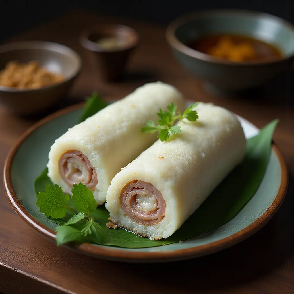 Bánh Tét (Vietnamese Sticky Rice Cake)