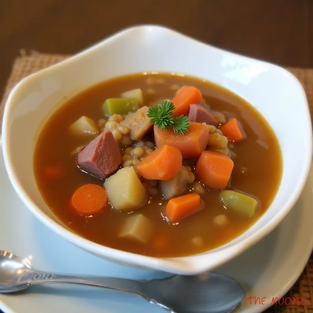 Jana's Pressure Cooker Lentil Ham Soup