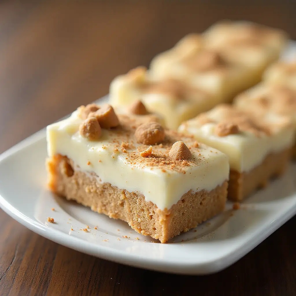 White Chocolate Cinnamon Toast Crunch Bars