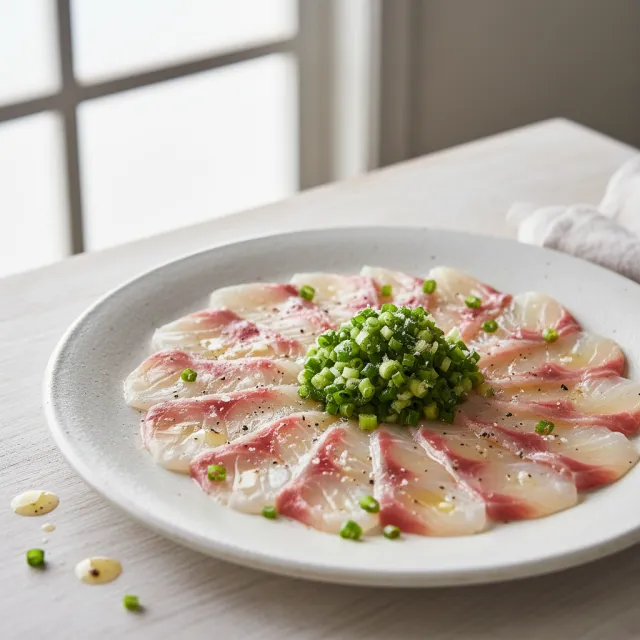 カンパチのカルパッチョ