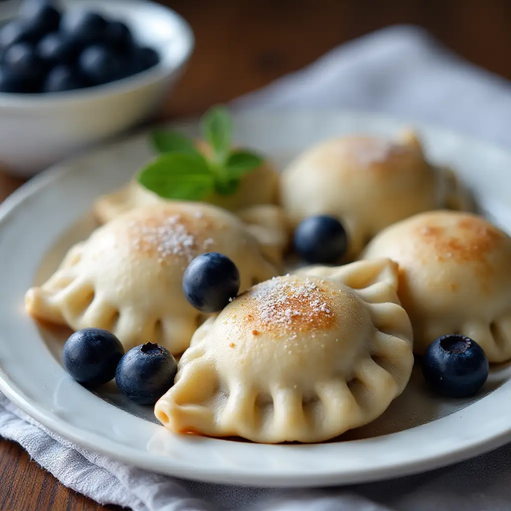 Blueberry Pierogi
