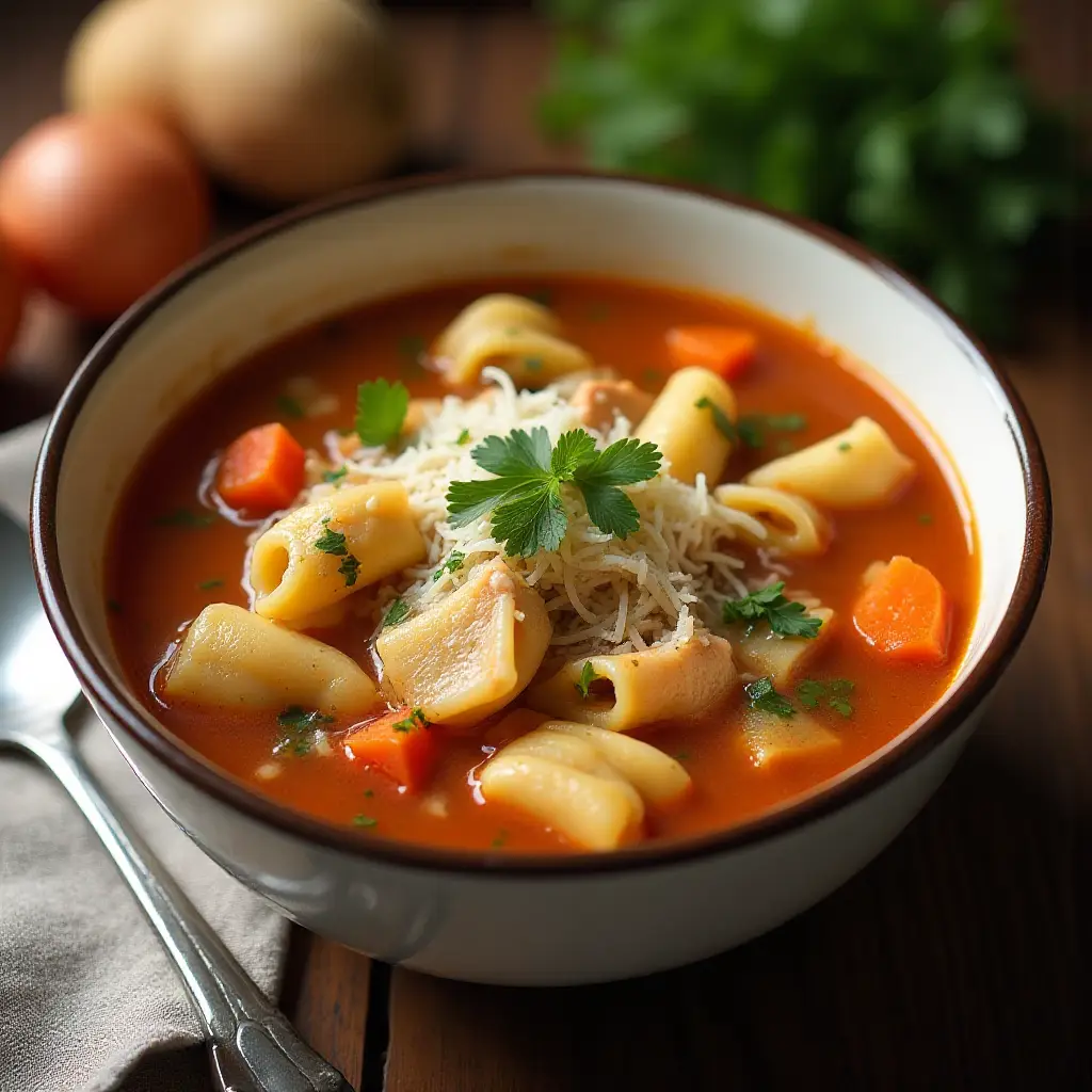 Italian-Style Chicken Noodle Soup