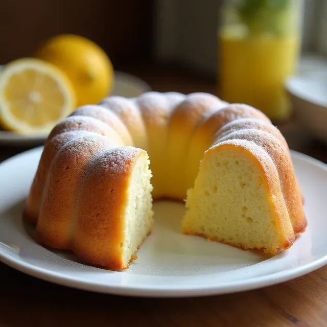 Lemon Poppy Seed Quick Cake