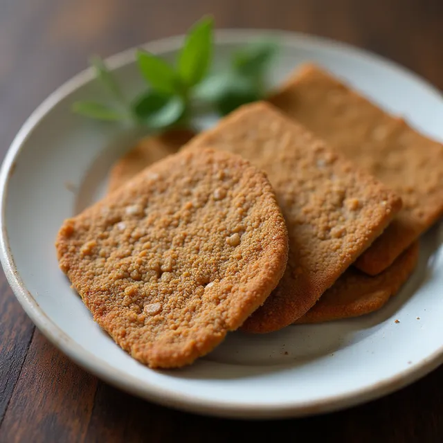 Flax Seed Crackers