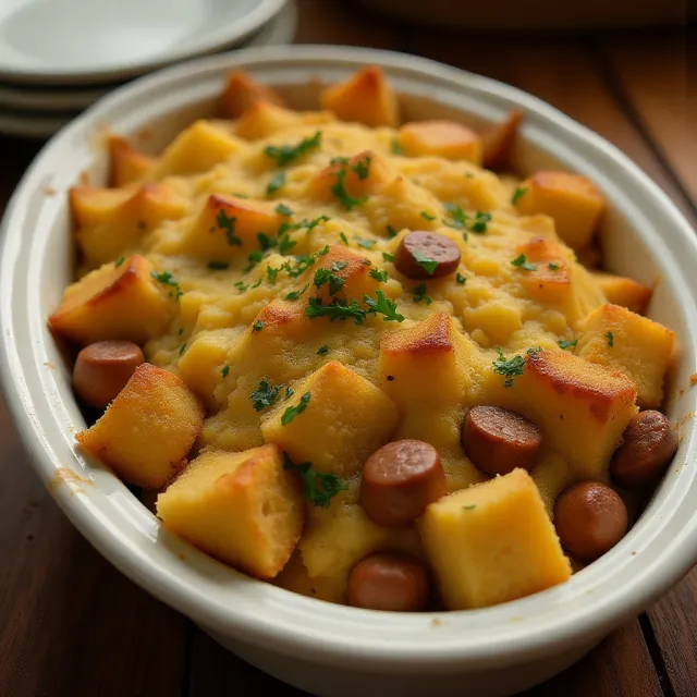 Sausage and Cornbread Dressing