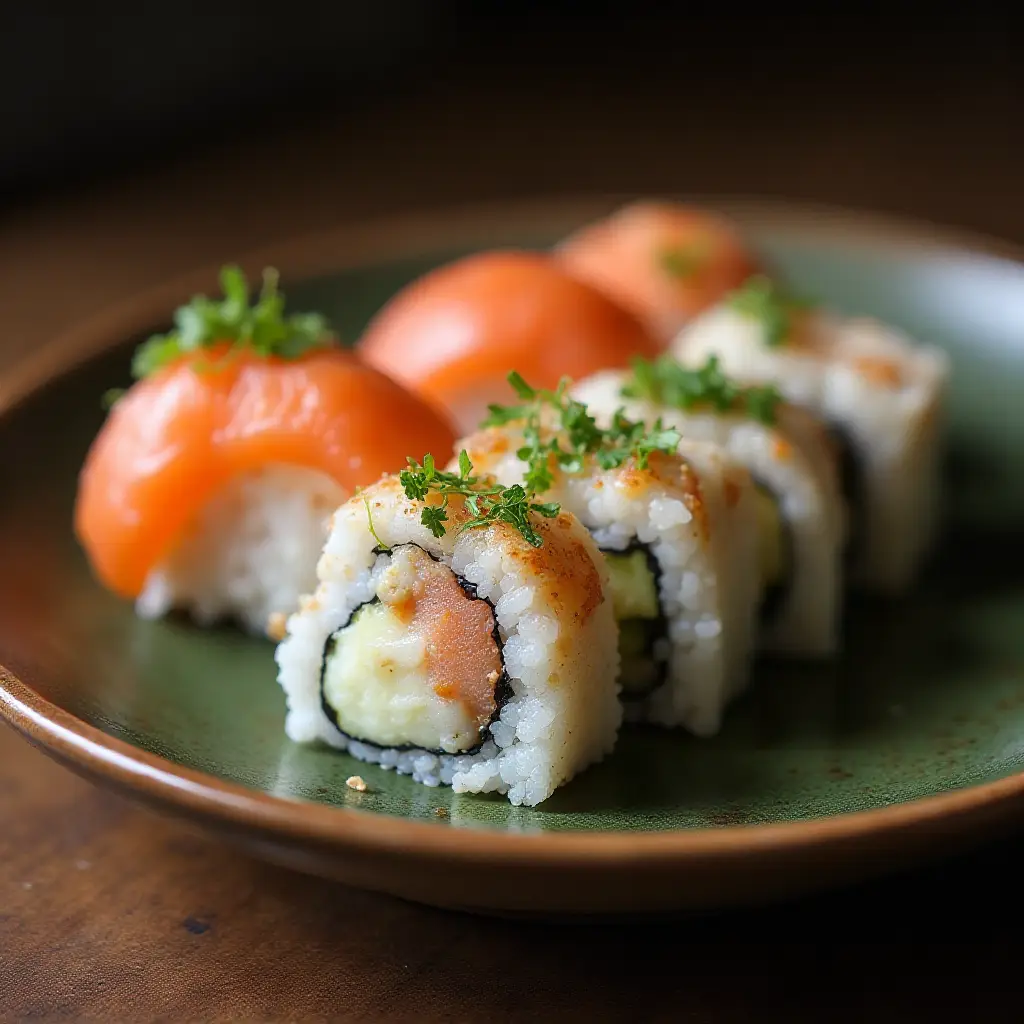 Homemade Sushi Rolls