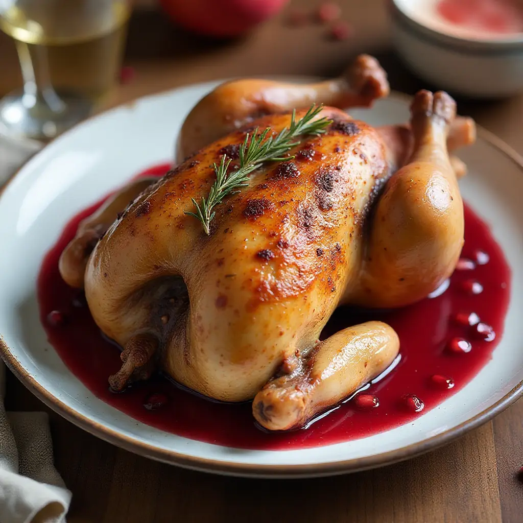 Pomegranate Chicken