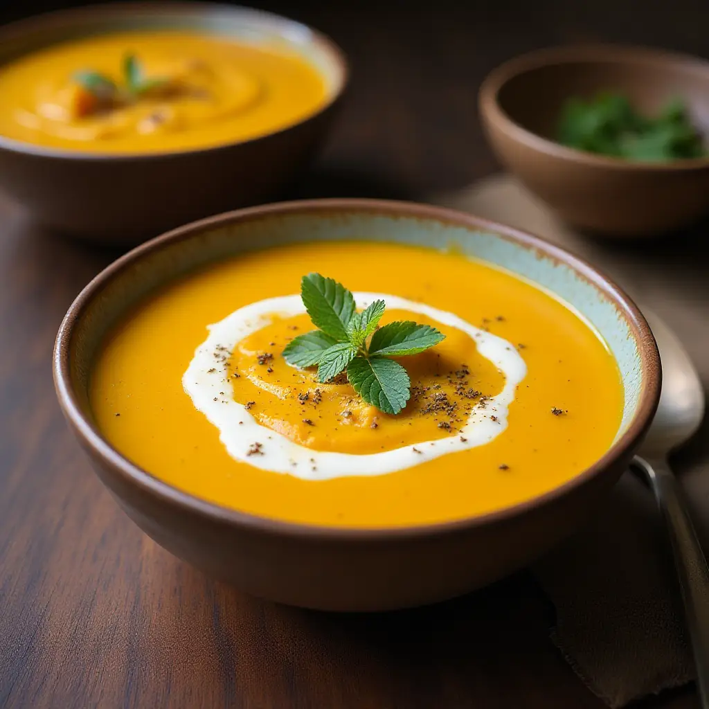 South African-Inspired Butternut Soup
