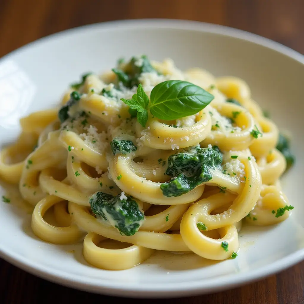 Spinach Artichoke Pasta