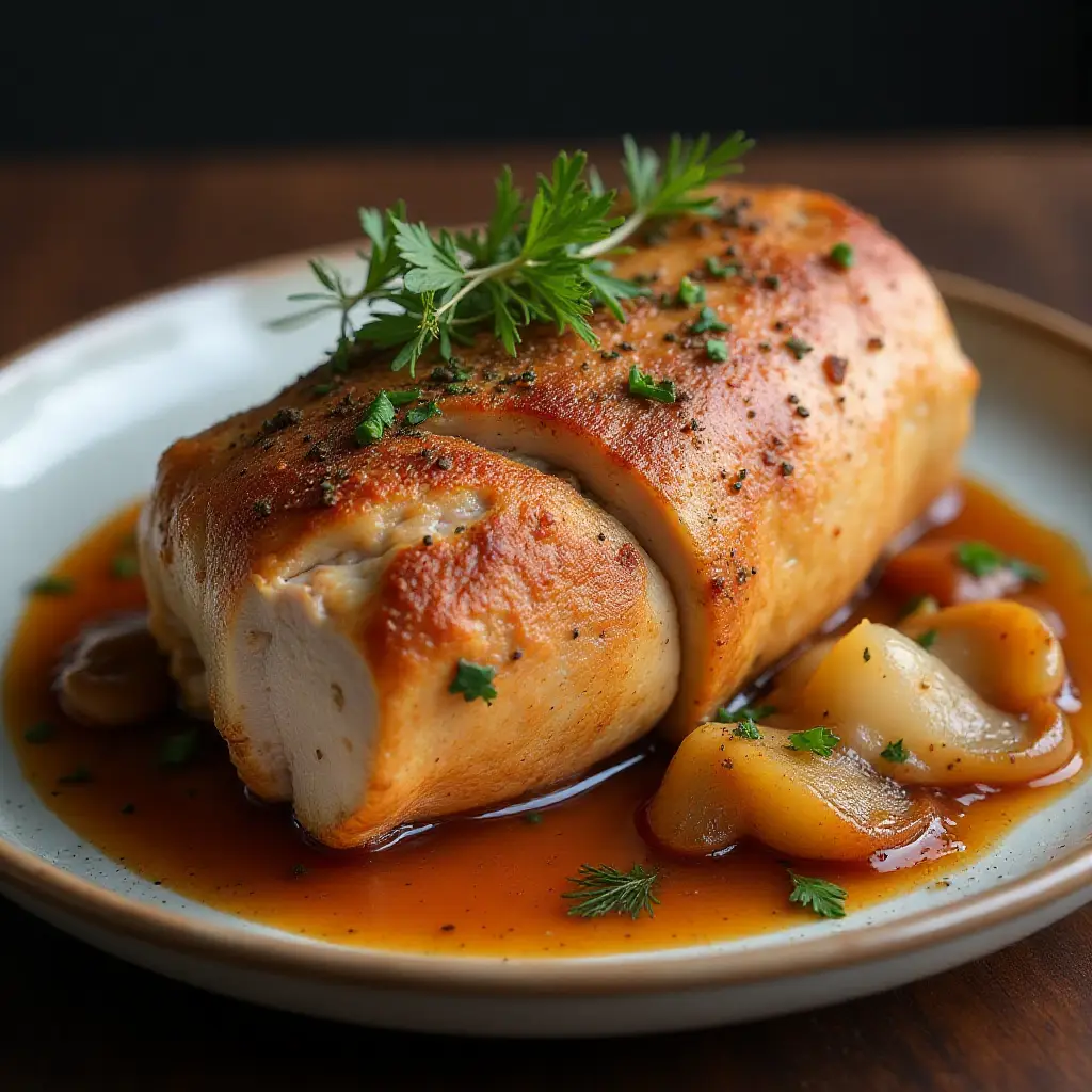 Shawarma-Spiced Roast Turkey Breast