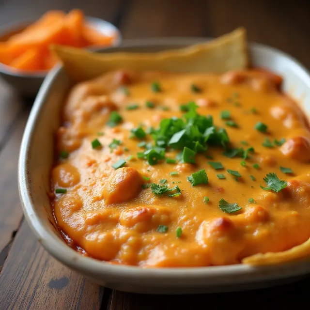 Easy Buffalo Chicken Dip