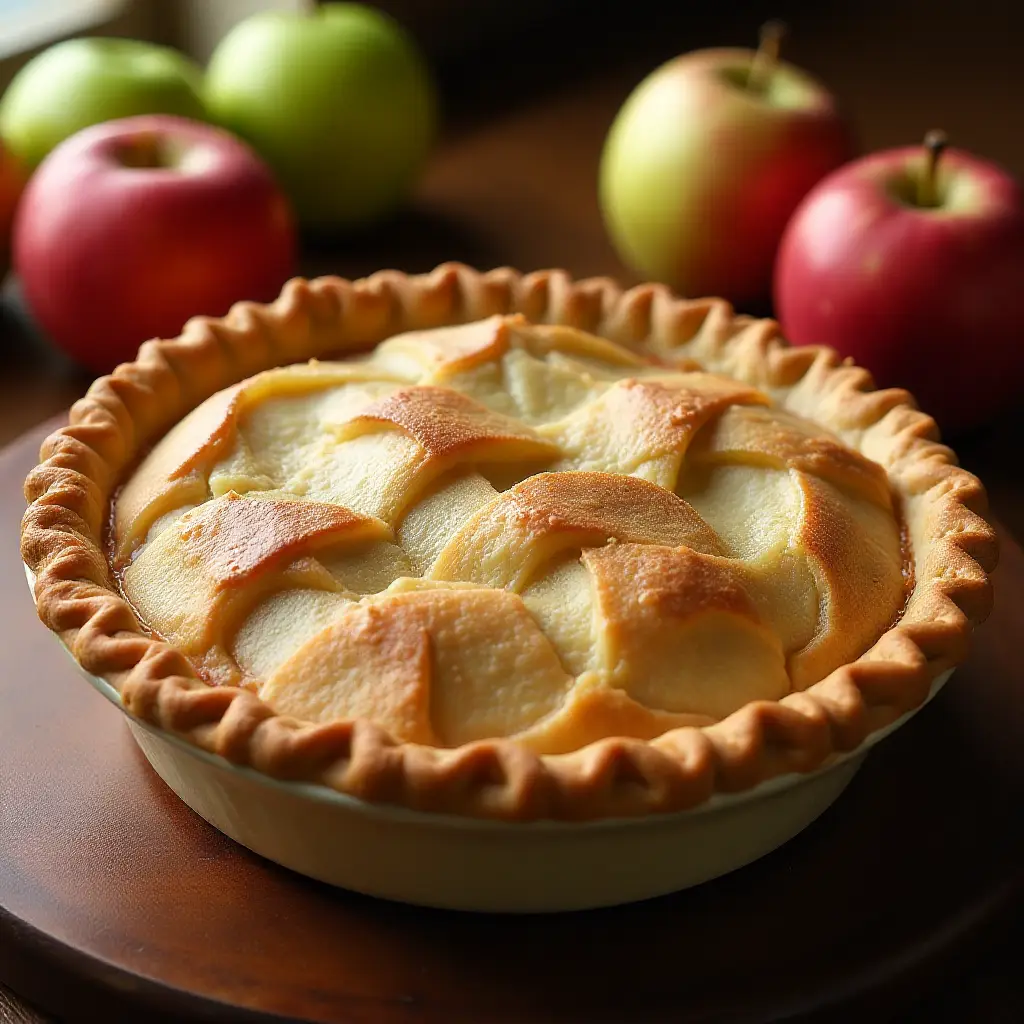 No-Sugar Apple Pie