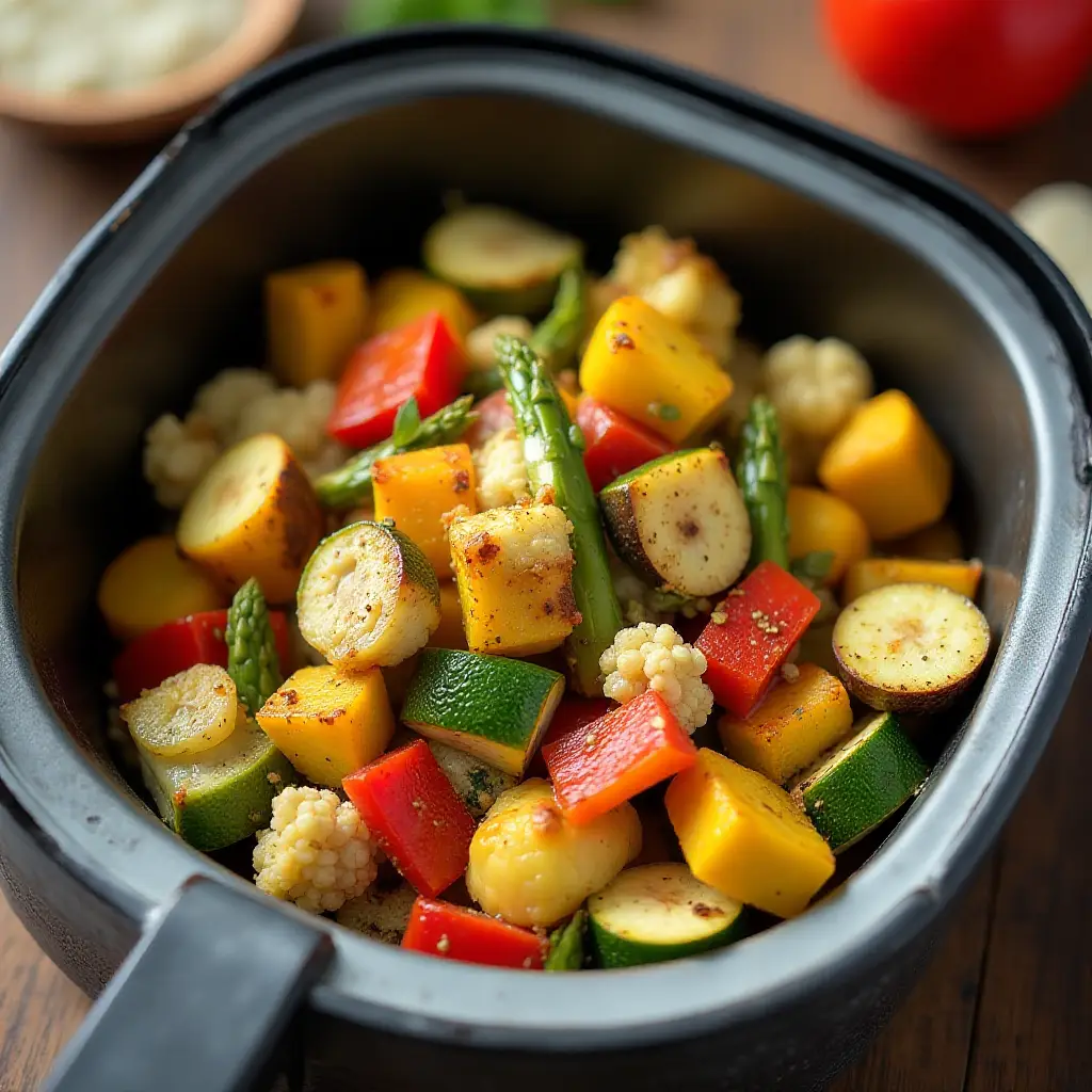 Air-Fryer Roasted Veggies