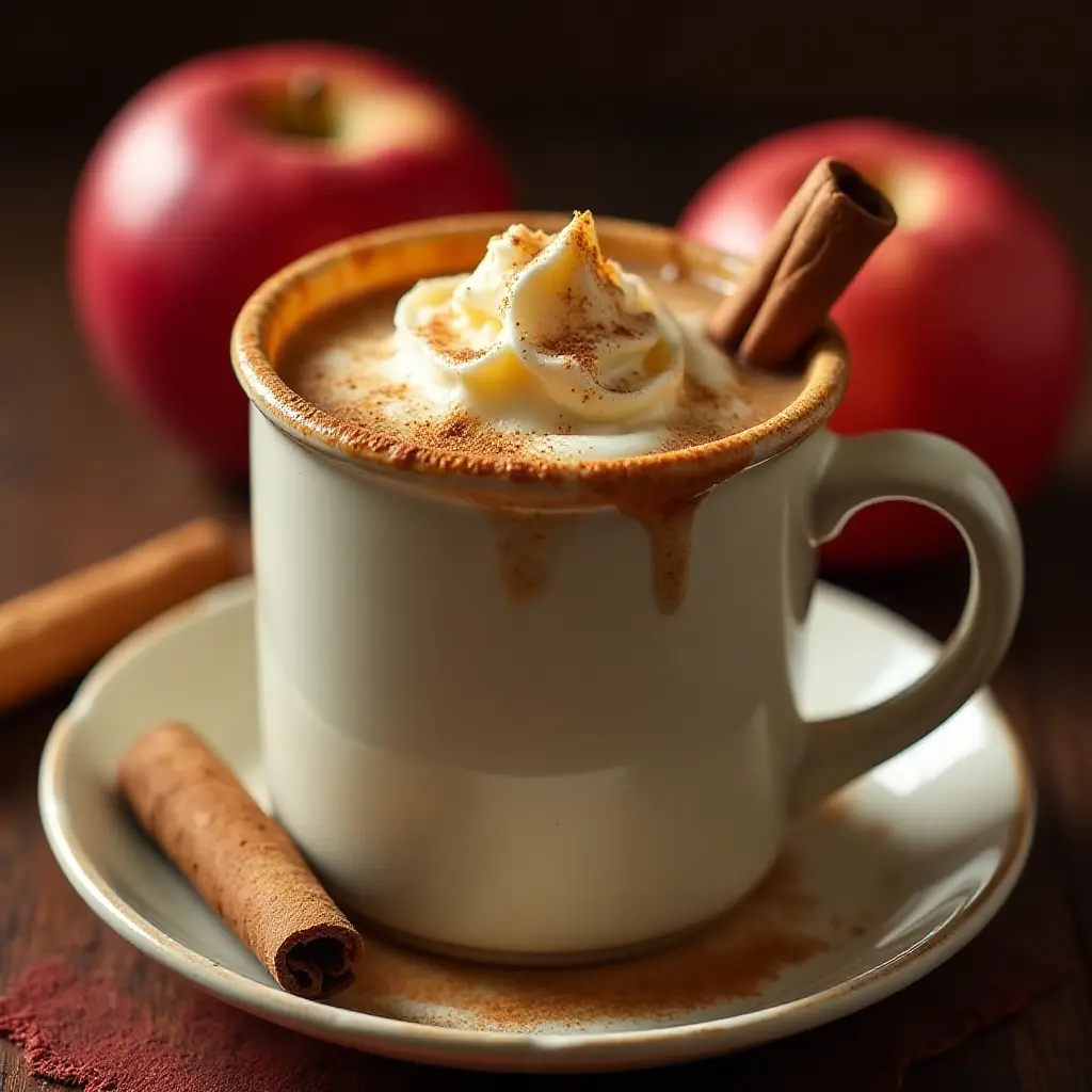 Spiked Caramel Apple Cider