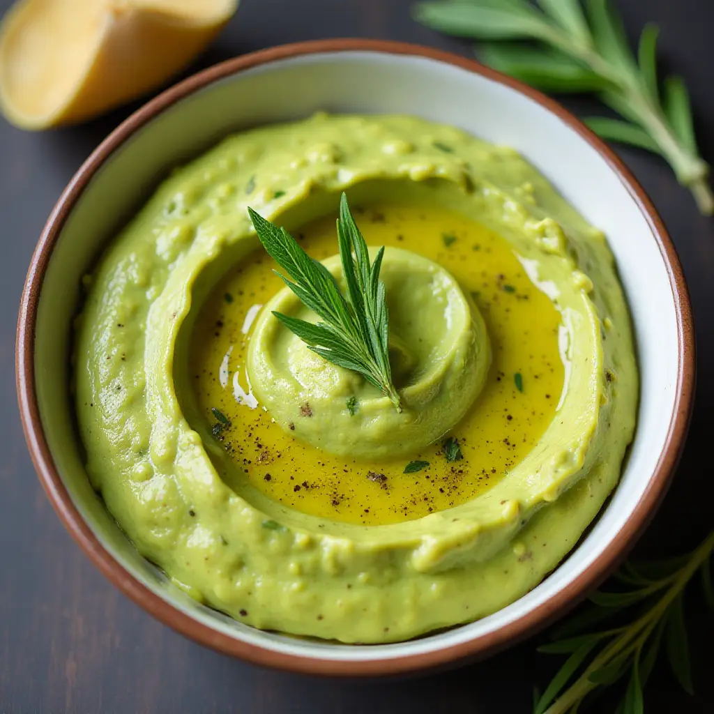 Avocado Lime Hummus