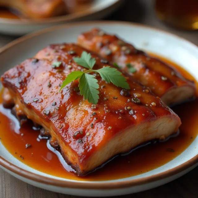 Honey Garlic Ribs