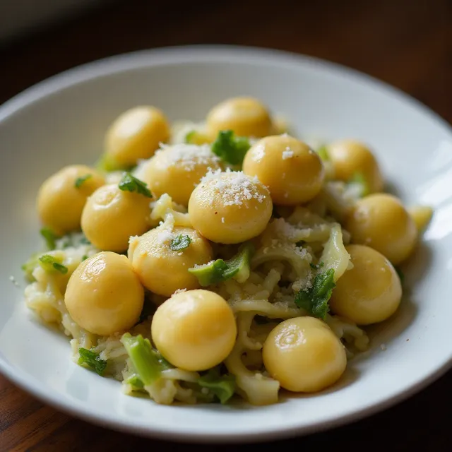 Cabbage and Gnocchi
