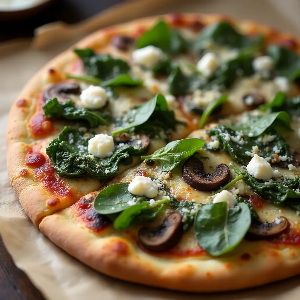 Mushroom Pizza