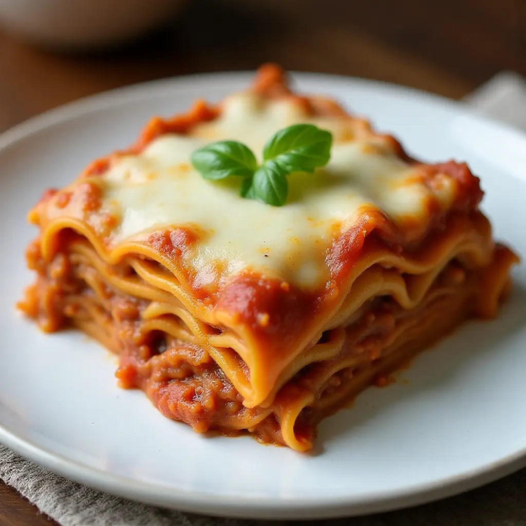 Easy Lasagna with Uncooked Noodles