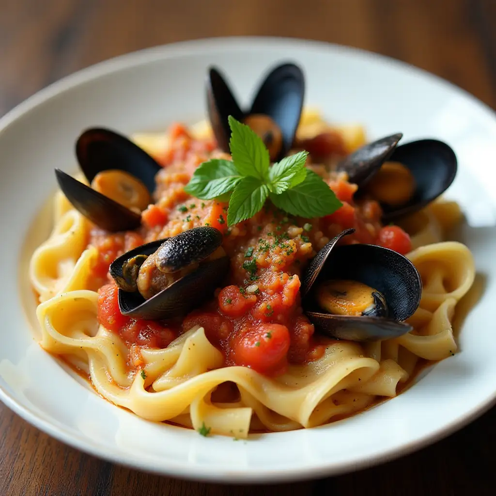 Mussels Provencal