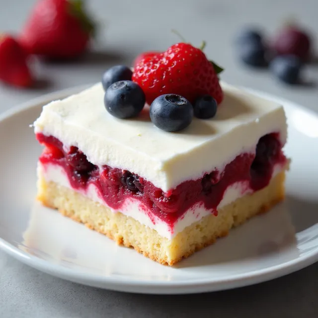 Berries-and-Cream Bars