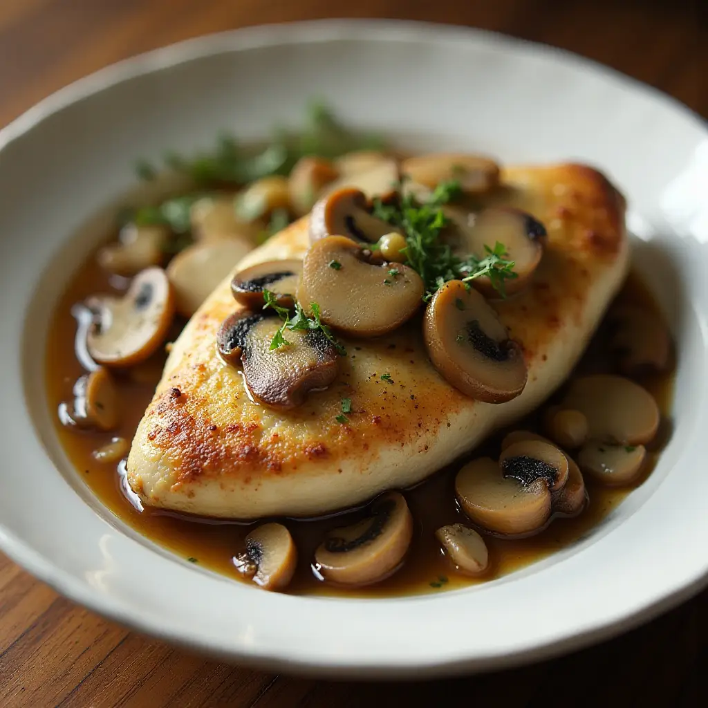 Chef John's Chicken and Mushrooms
