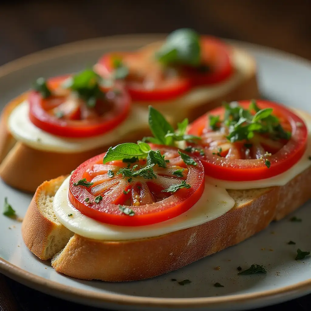 Bruschetta with Cheese