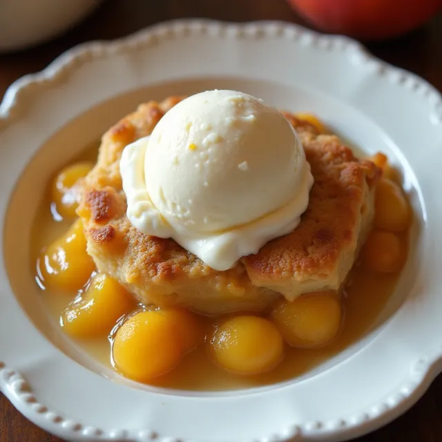 Grandma's Peach Cobbler