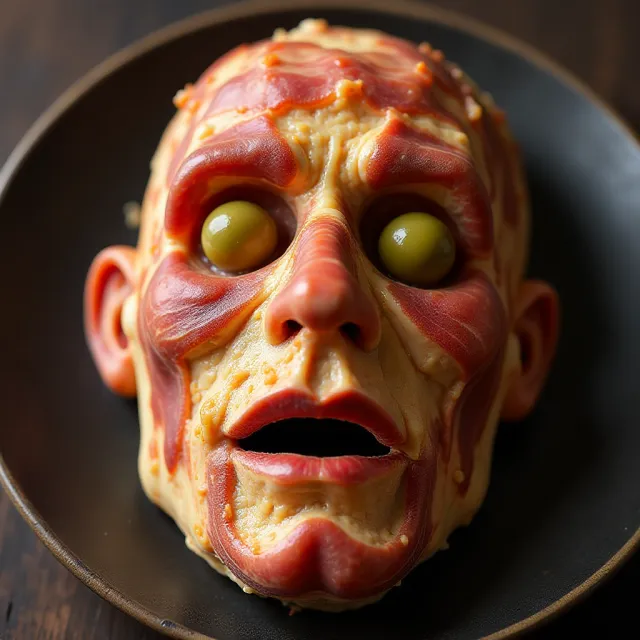 Flayed Man Cheese Ball