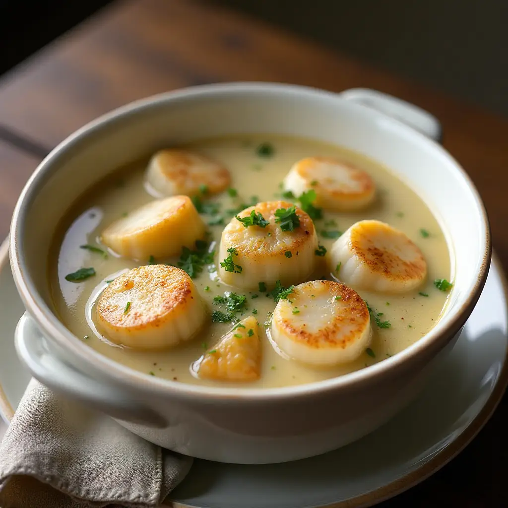 Creamy Scallop Chowder