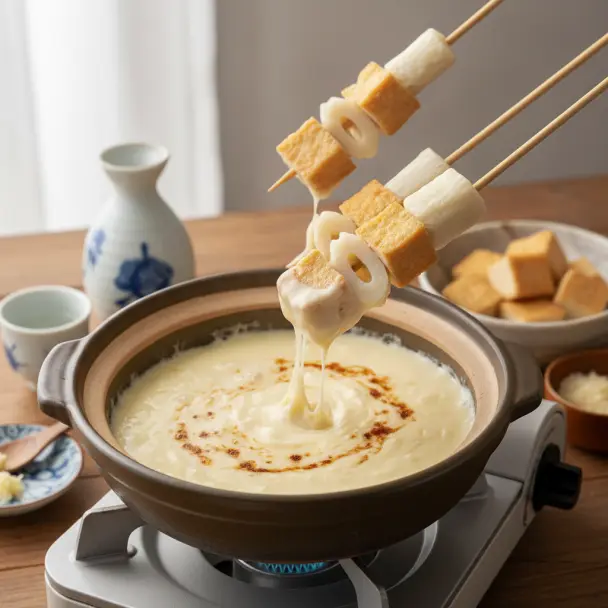 和風チーズフォンデュ