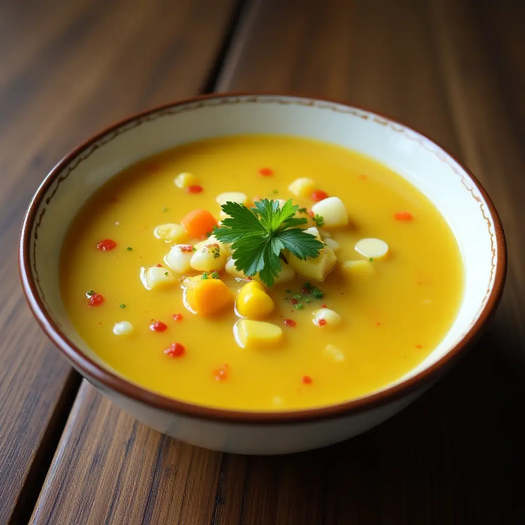 Easy Chinese Corn Soup
