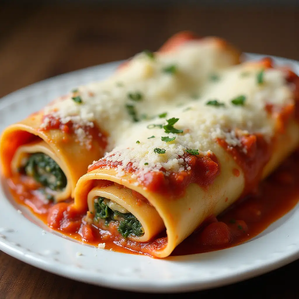 Bettie's Lasagna Roll Ups