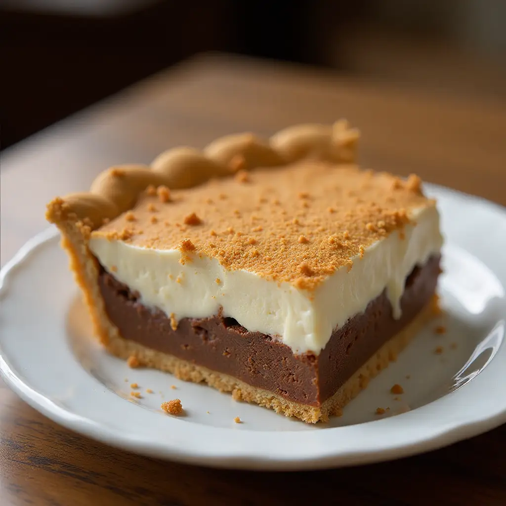 Graham Cracker Pudding Pie