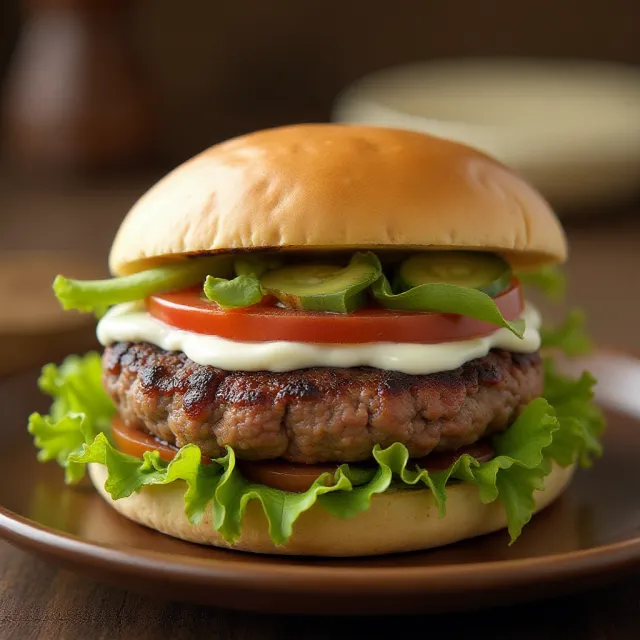 Grilled Gyro Burgers