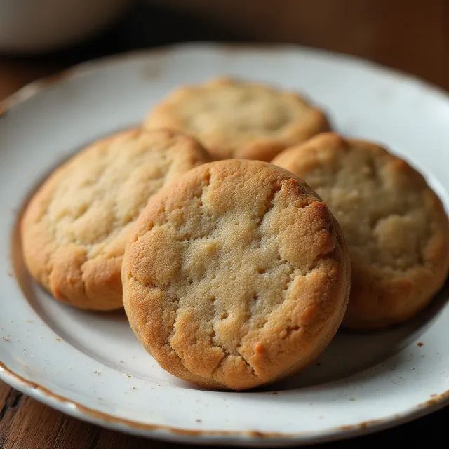 Brown Sugar and Rye Shortbread