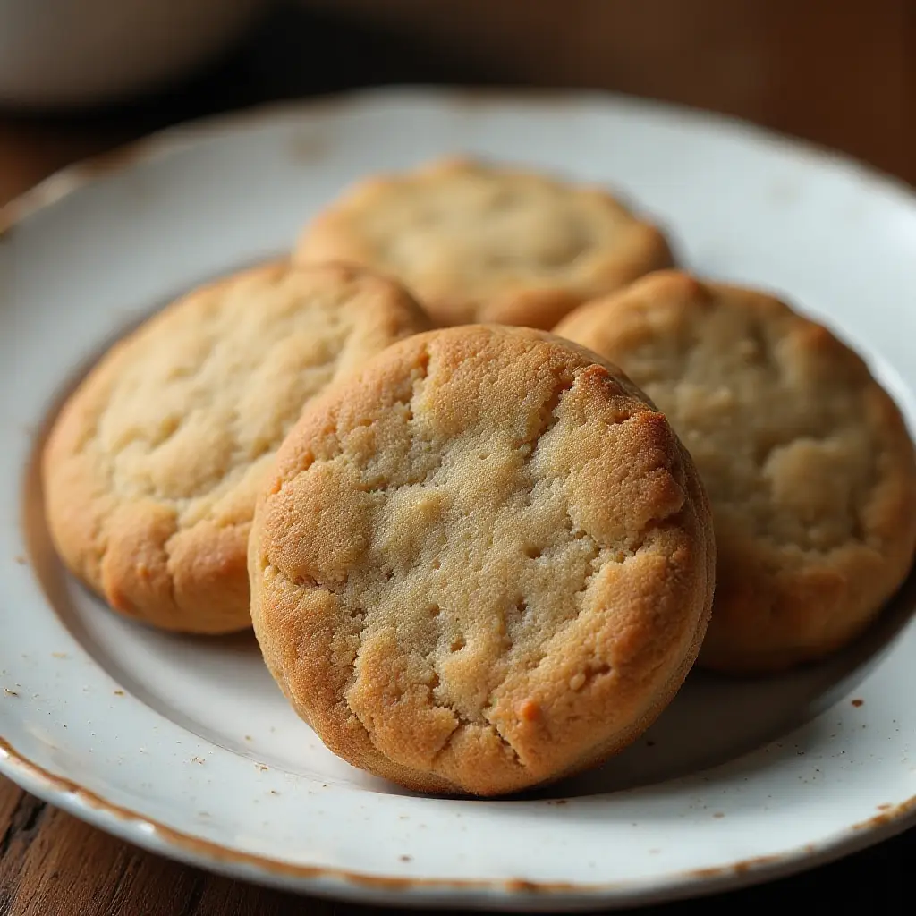 Brown Sugar and Rye Shortbread