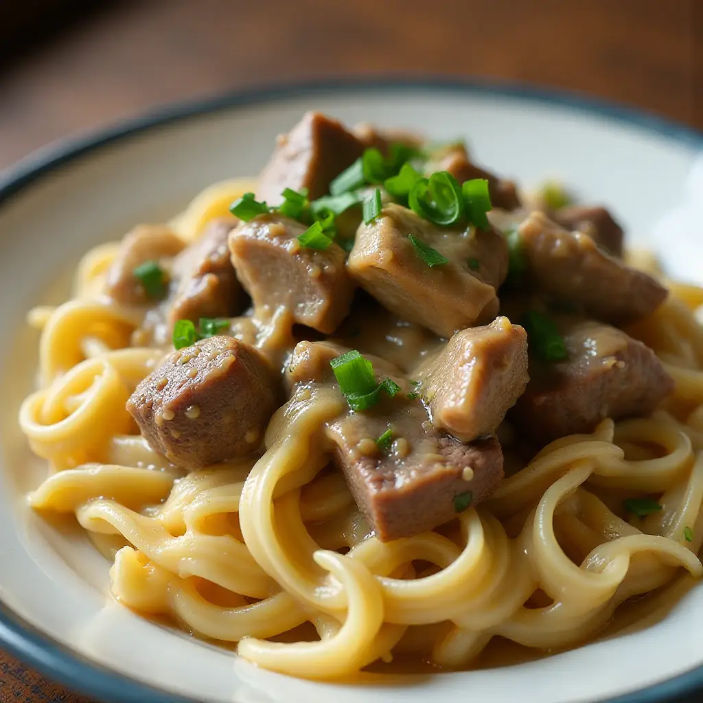 Beef Stroganoff