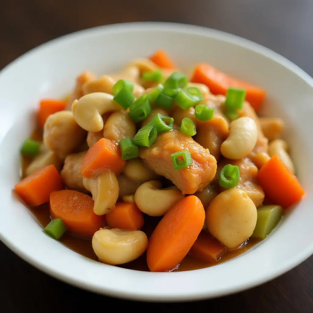 Chicken Honey Nut Stir Fry