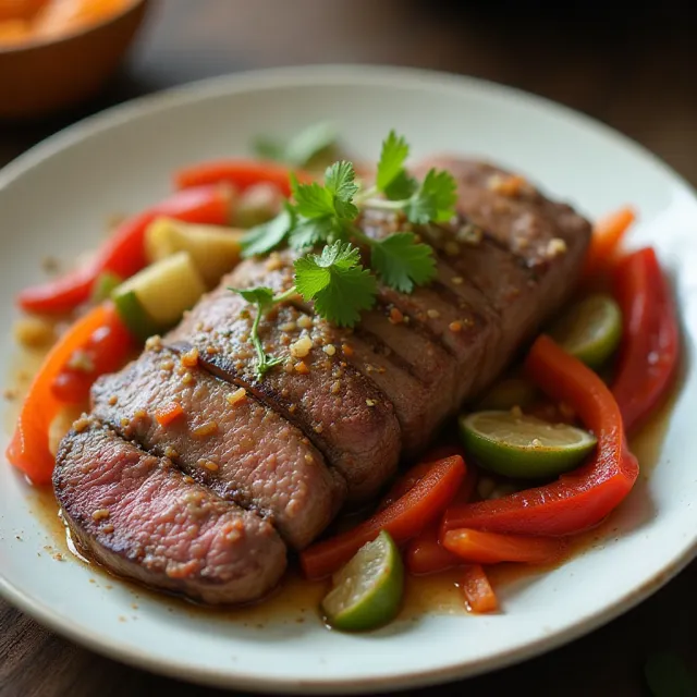 Melt-in-Your-Mouth Beef Fajitas