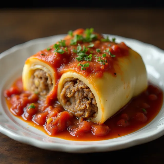 Unstuffed Cabbage Roll