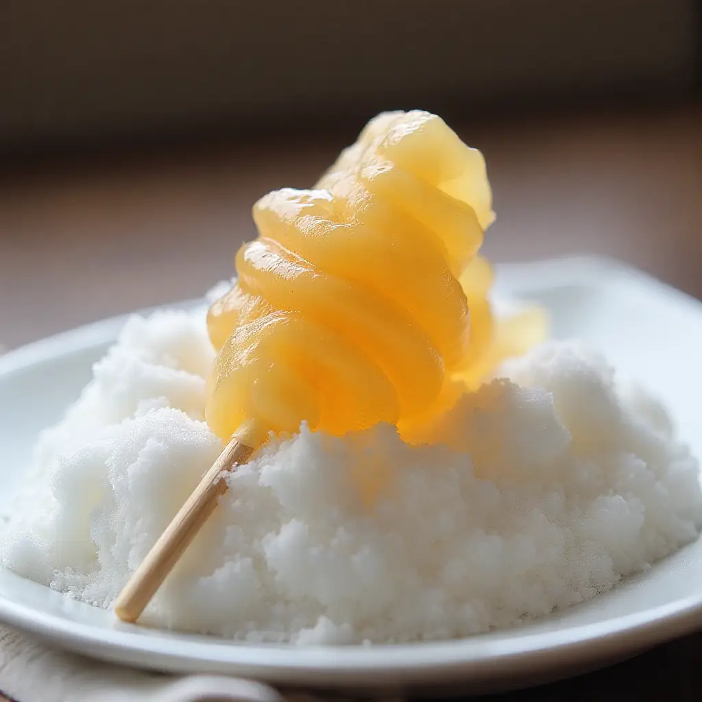Maple Syrup Taffy