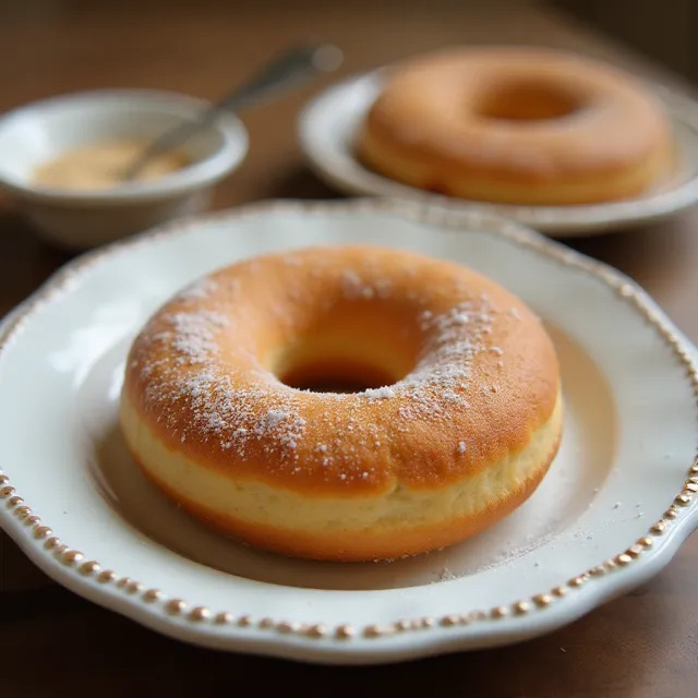 Fluffy Cake Donuts