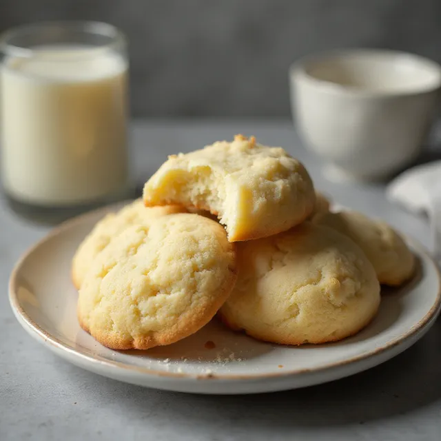 Coconut Oil Sugar Cookies