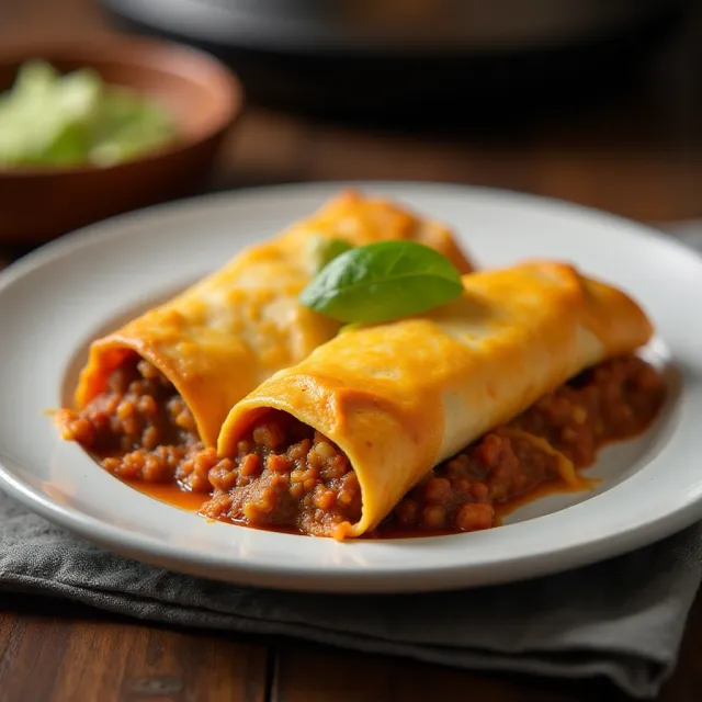 Slow Cooker Enchiladas