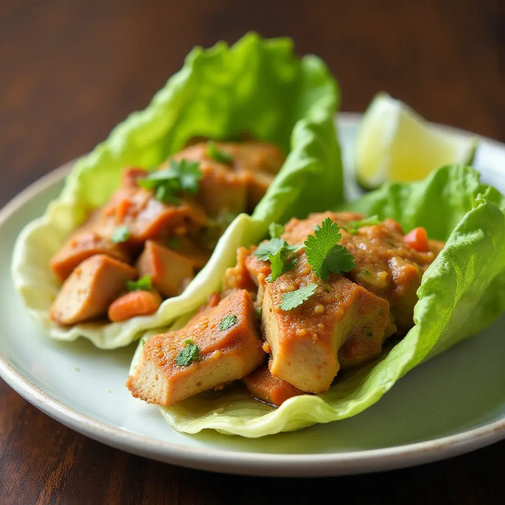 The Cheesecake Factory Thai Chicken Lettuce Wraps