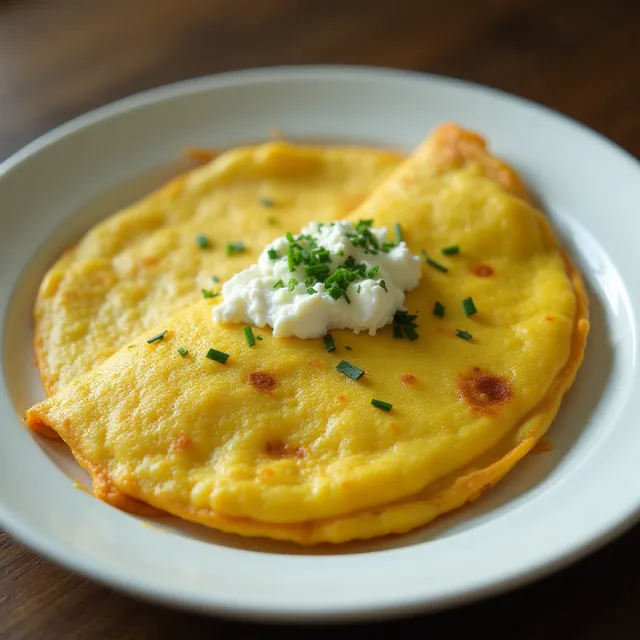 Goat Cheese Omelet
