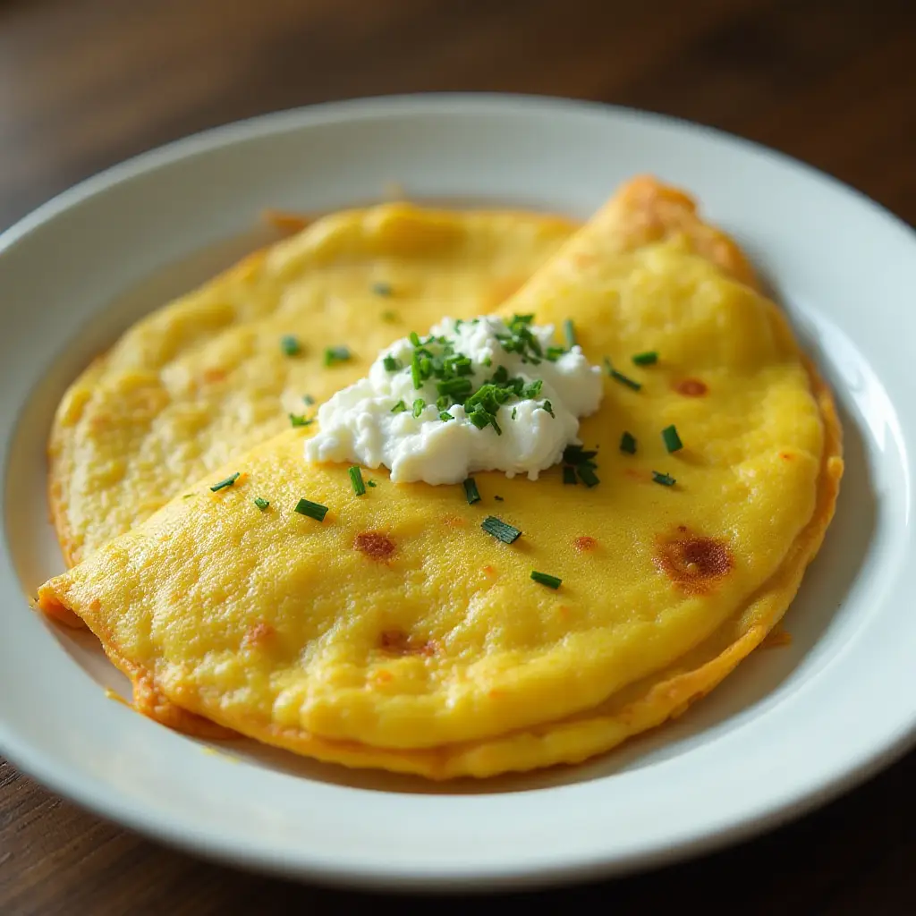 Goat Cheese Omelet