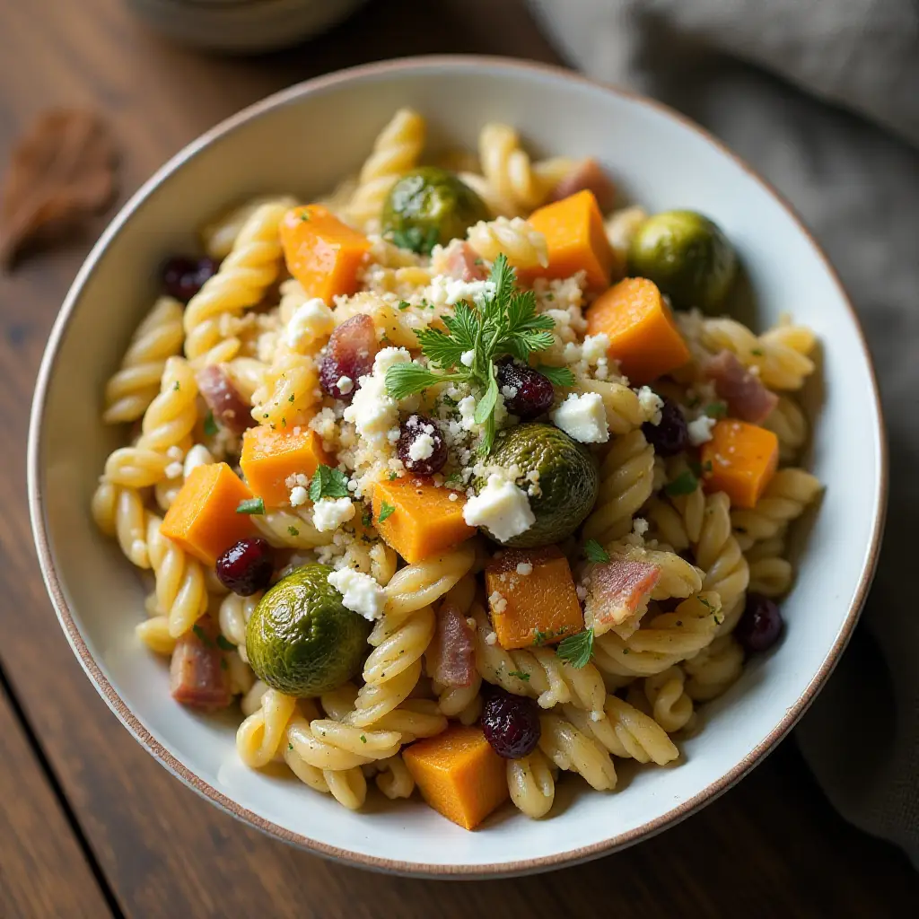 Fall Harvest Orzo Pasta Salad