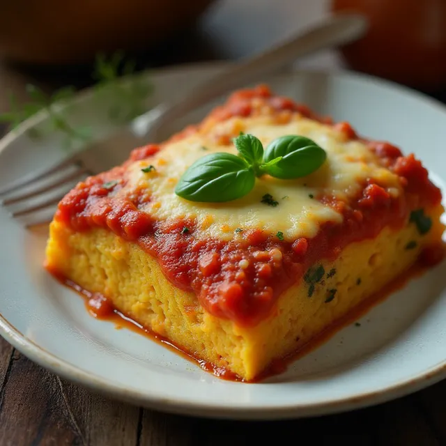 Italian Polenta Casserole